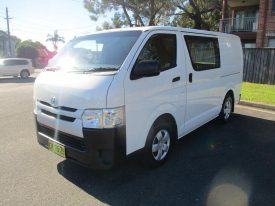 2017 Toyota Hiace 2.7ltr 2 Seater LWB